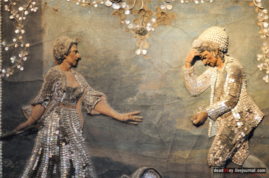 Усадьба Кусково, интерьеры грота