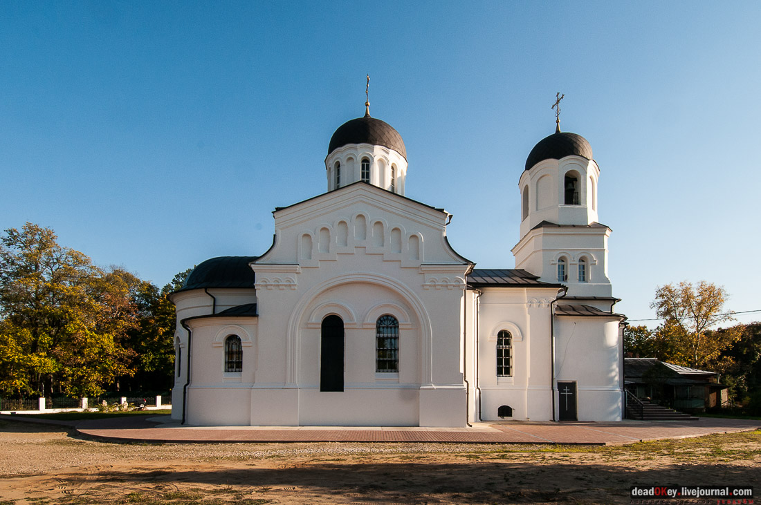 усадьба Ламишино, экспозиция фотографий усадьбоведа Вадима Разумова, посвящённая храму Иконы Божией Матери Казанская на хуторе Ламишино
