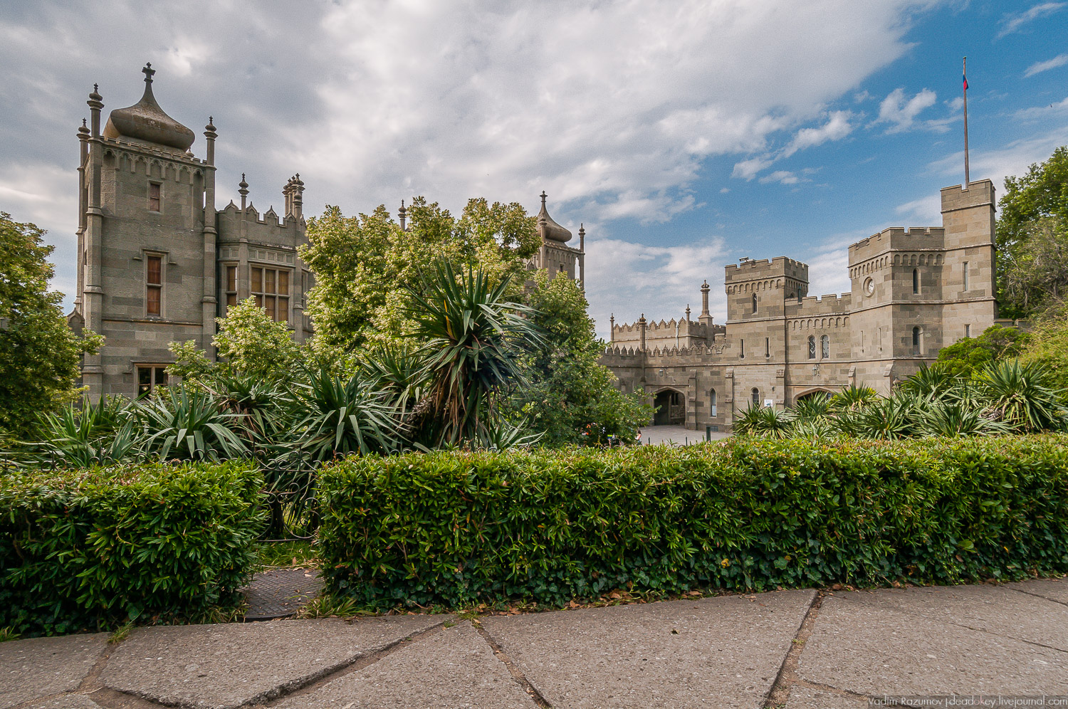 Усадьбы Крыма, открытие моста