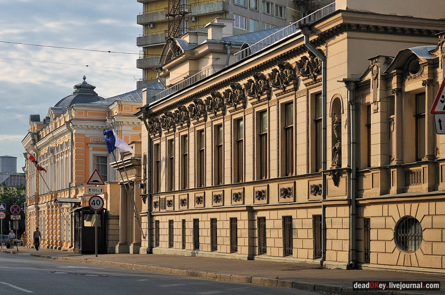 усадьба ул. Поварская д.7, усадьба Казакова-Дункер-Цейтлин