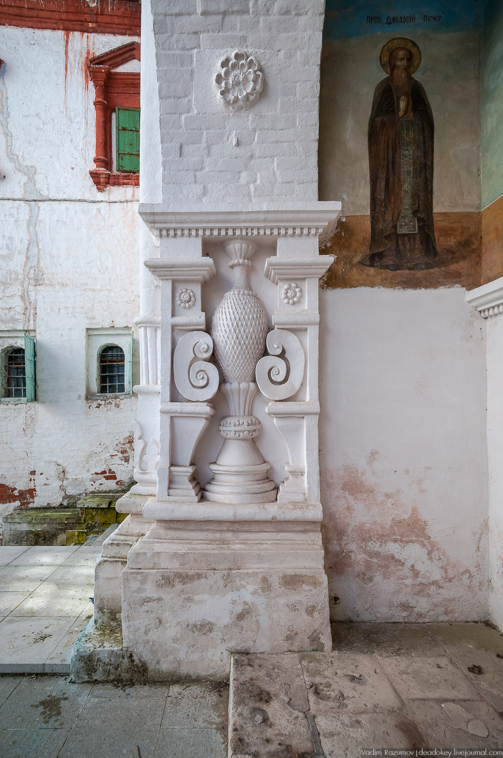 Саввино-Сторожевский монастырь на снимках Ивана Барщевского, фотосравнение