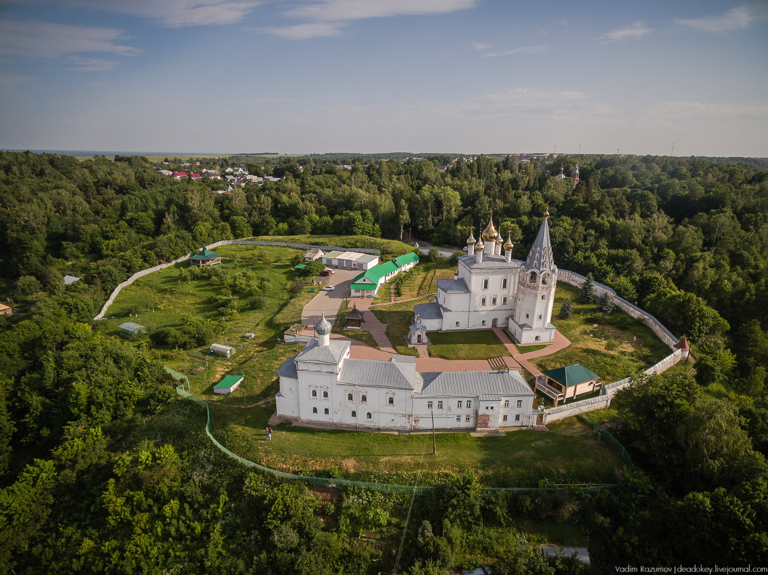 Гороховец с дрона