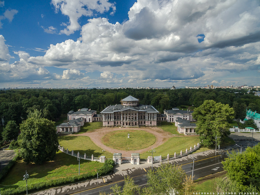 Летопись Русской Усадьбы, усадьбы и архитектура с квадрокоптера, топ-25 июль 2016
