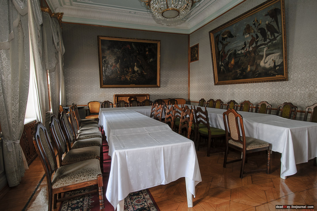 усадьба Коншиных, ул. Пречистенка д.16/2. Дом ученых. Интерьеры усадьбы.