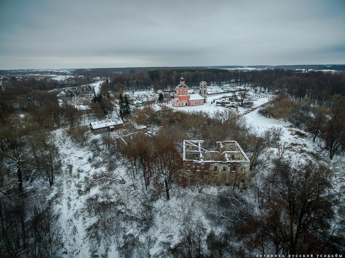 Фотографии архитектуры с квадрокоптера, Летопись русской усадьбы, Разумов Вадим