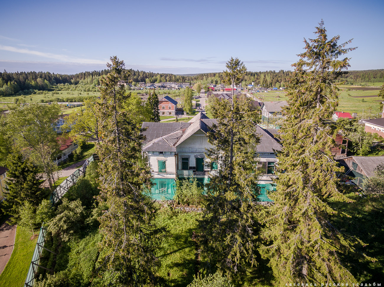 Ладожская усадьба. Ниэмелянхови, усадьба Ниэмеля, Карелия, Сортавала