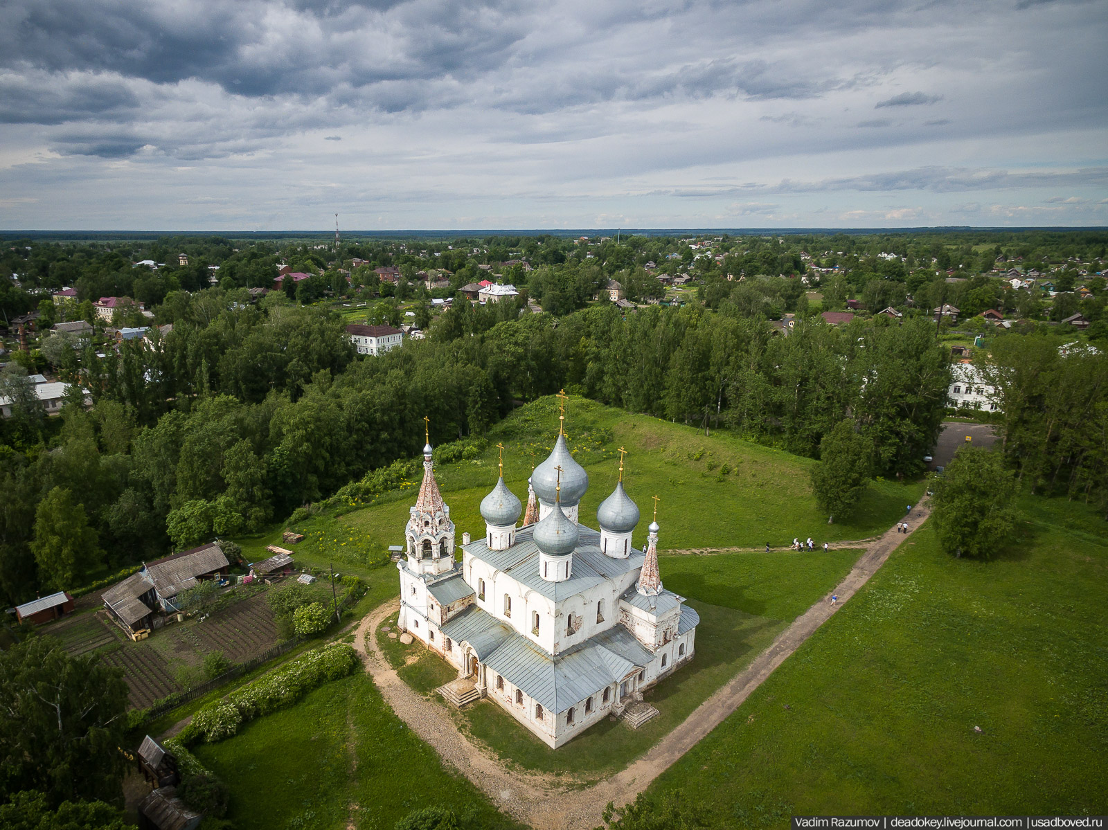 Тутаев (Романов-Борисоглебск), Ярославская область с дрона