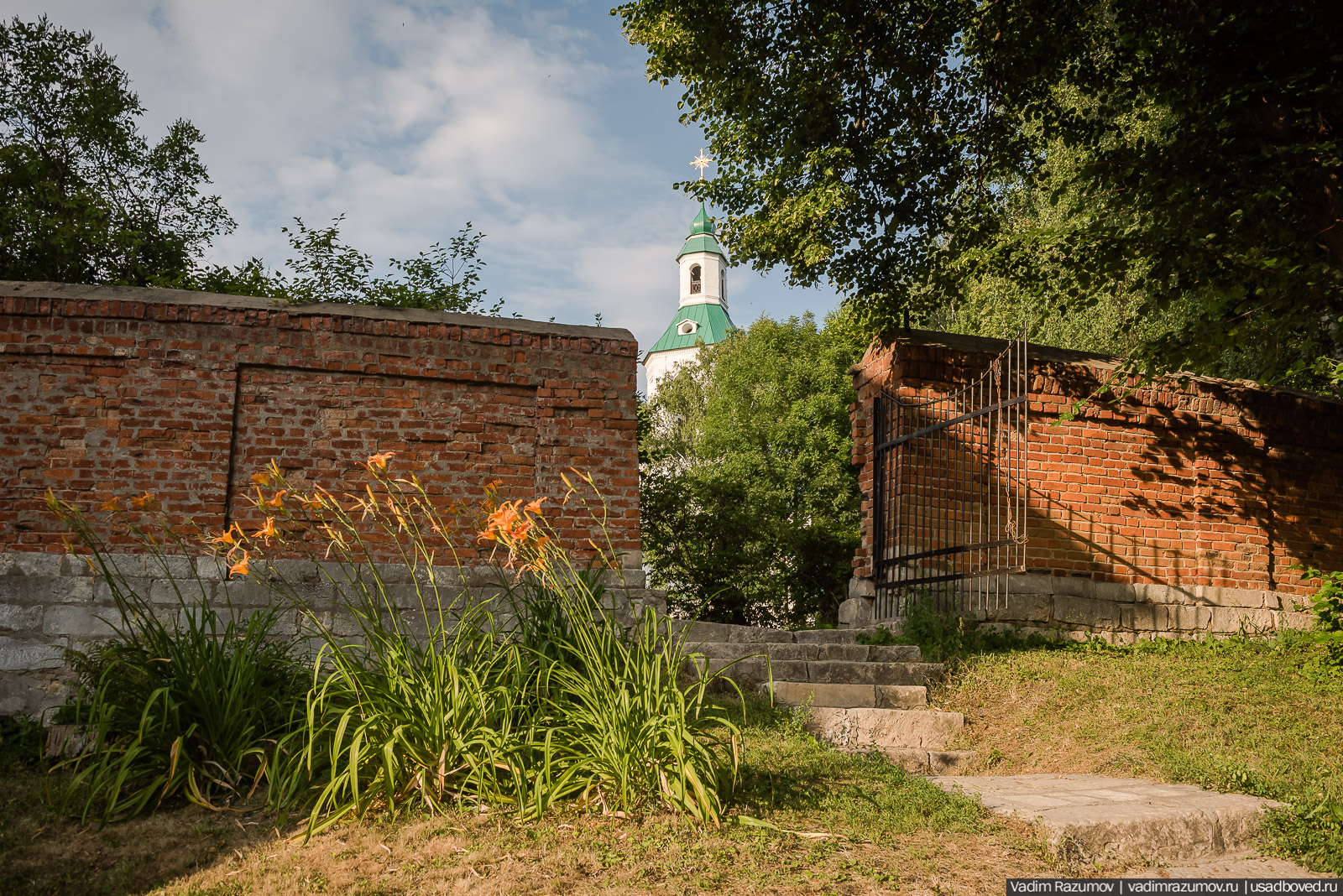 Богородицк, сад во дворце