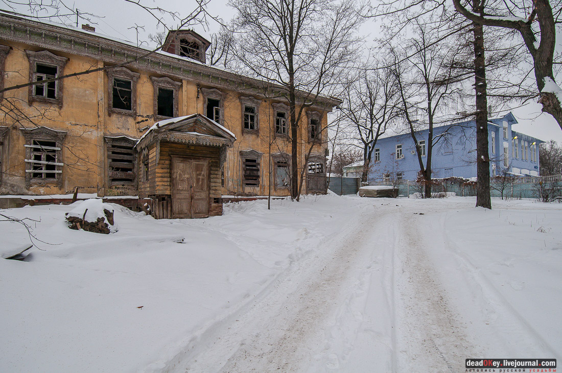 Балашихинская хлопкопрядильная фабрика и дом управляющего фабрикой