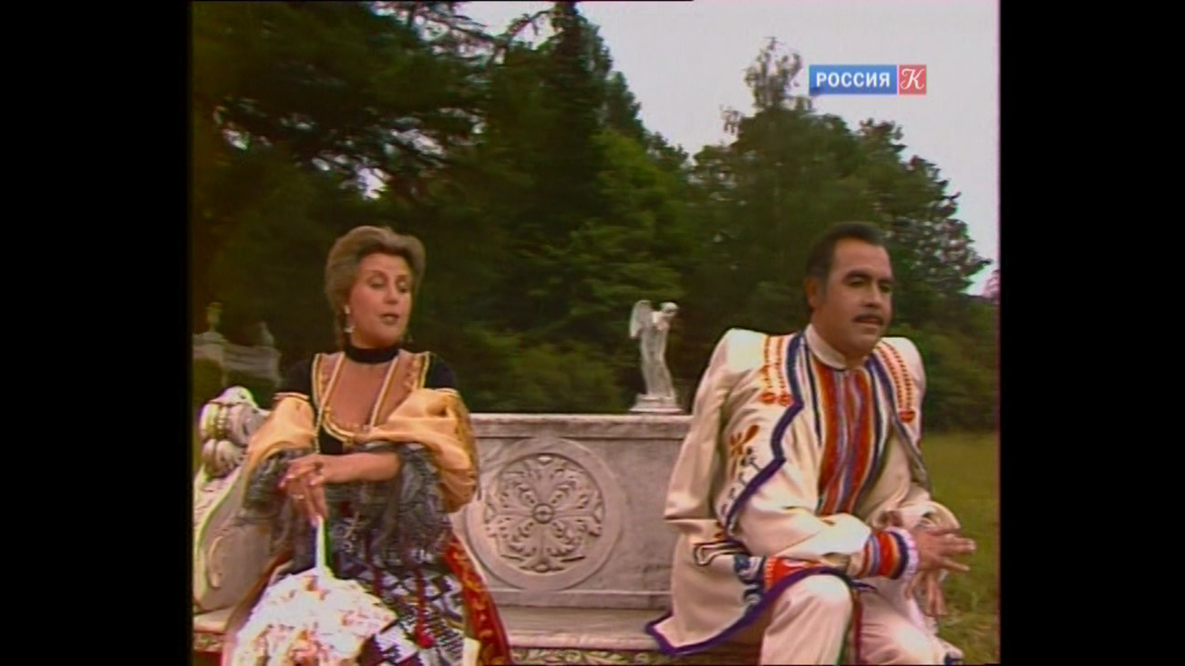 фильм Веселая вдова (1984), усадьба Архангельское, Московская область, Красногорский район.