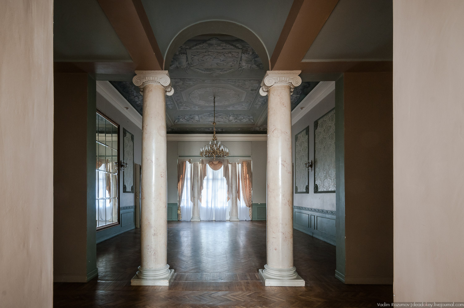 усадьба Братцево, Москва, интерьеры главного дома