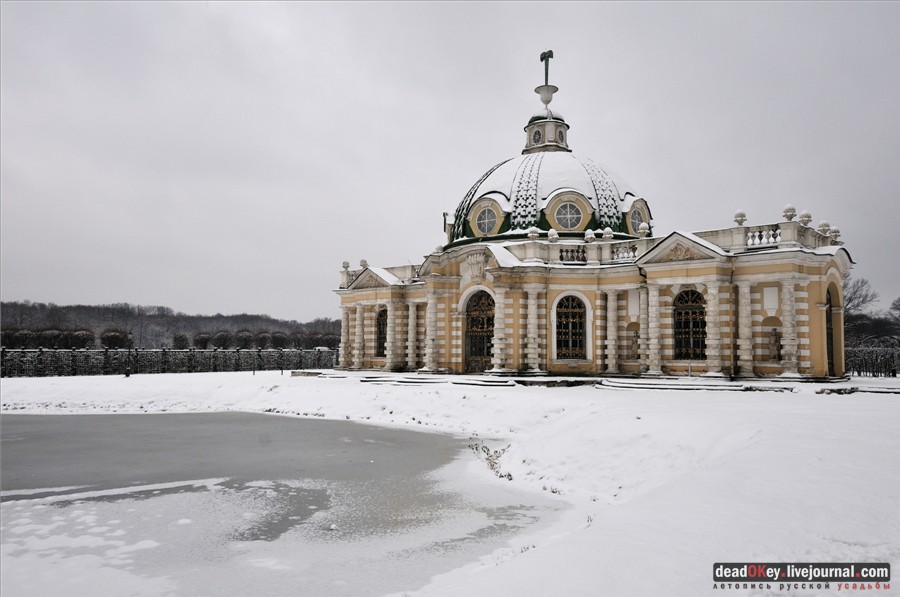 Усадьба Кусково, интерьеры грота