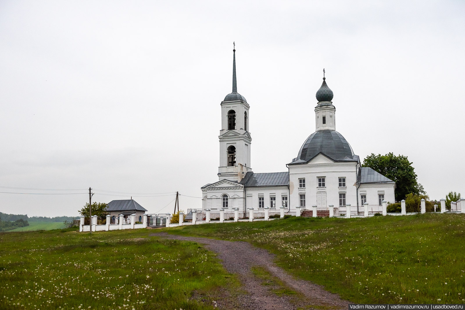 Архангельские Борки, Липецкая область, Липецкий район. Церковь Дмитрия Солунского