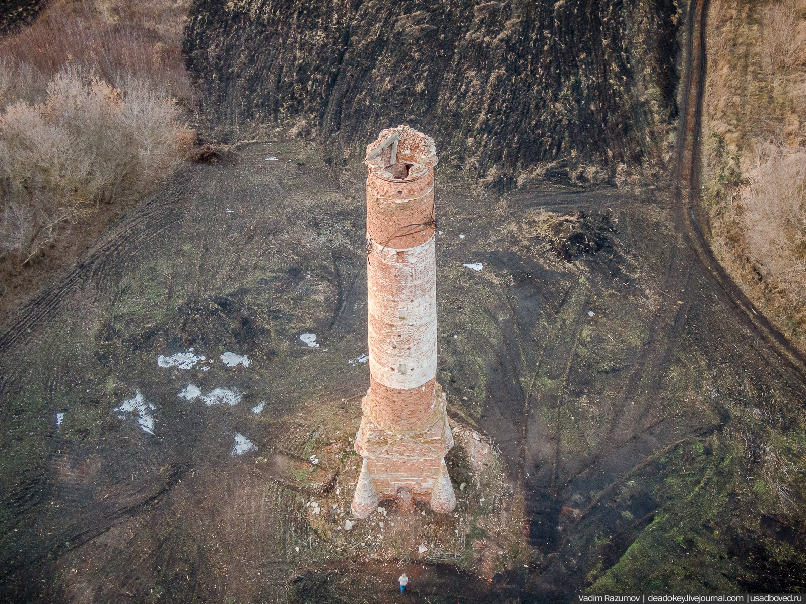 Усадьба Ивановка, колокольня-маяк, Липецкая область, Добринский район
