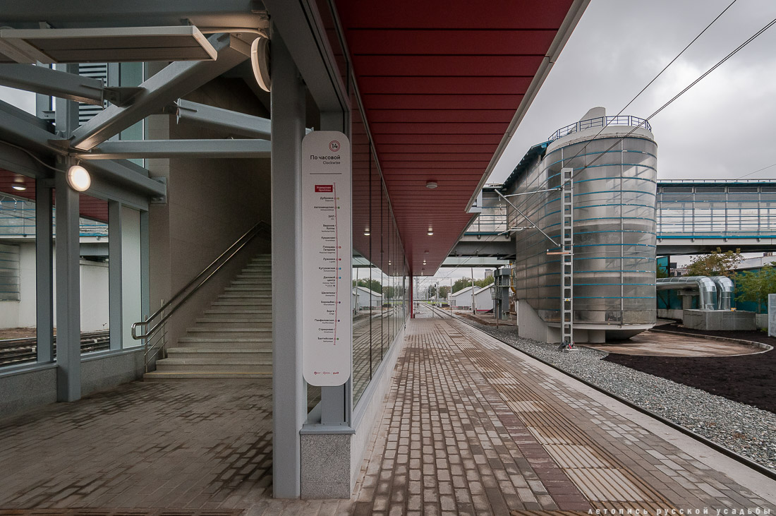 МКЖД. МЦК. Станция Угрешская.