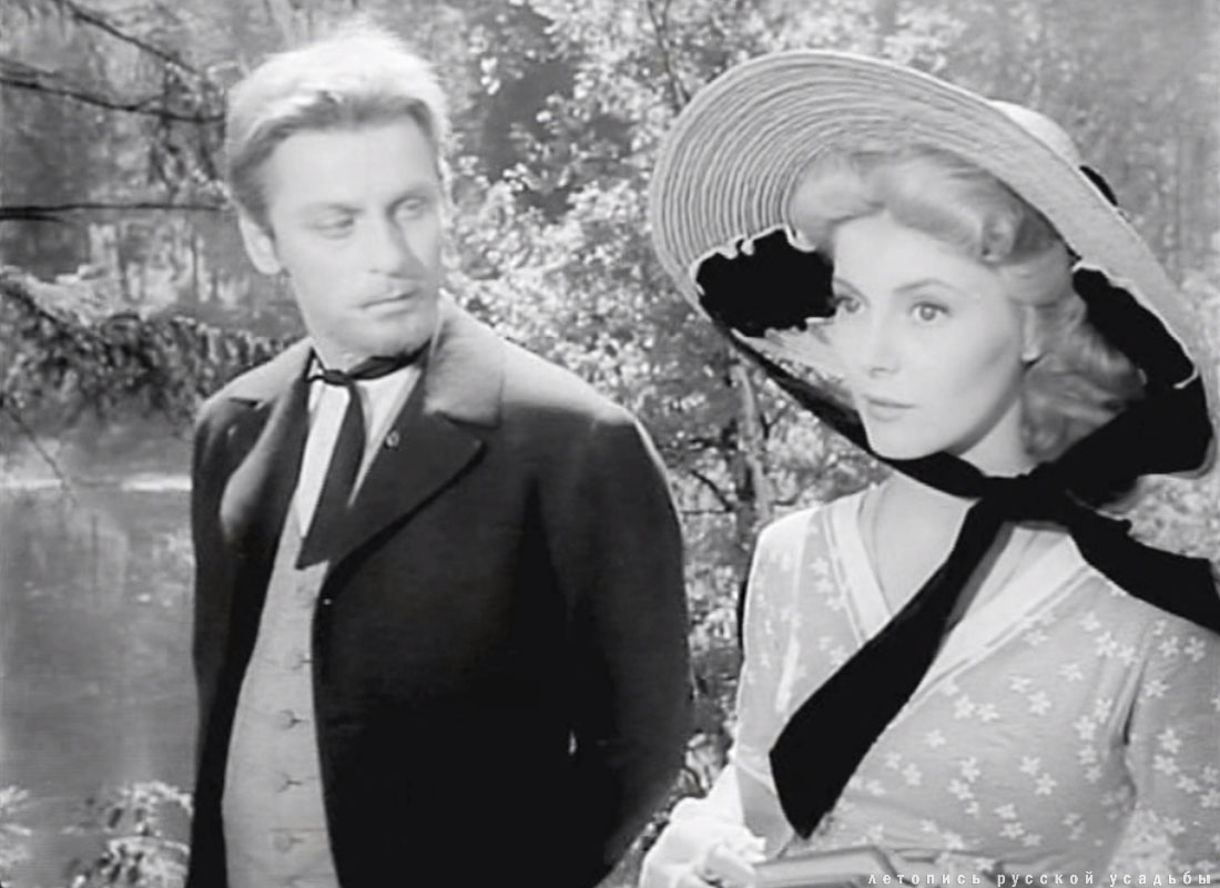 усадьба Абрамцево в фильме Накануне по роману Тургенева