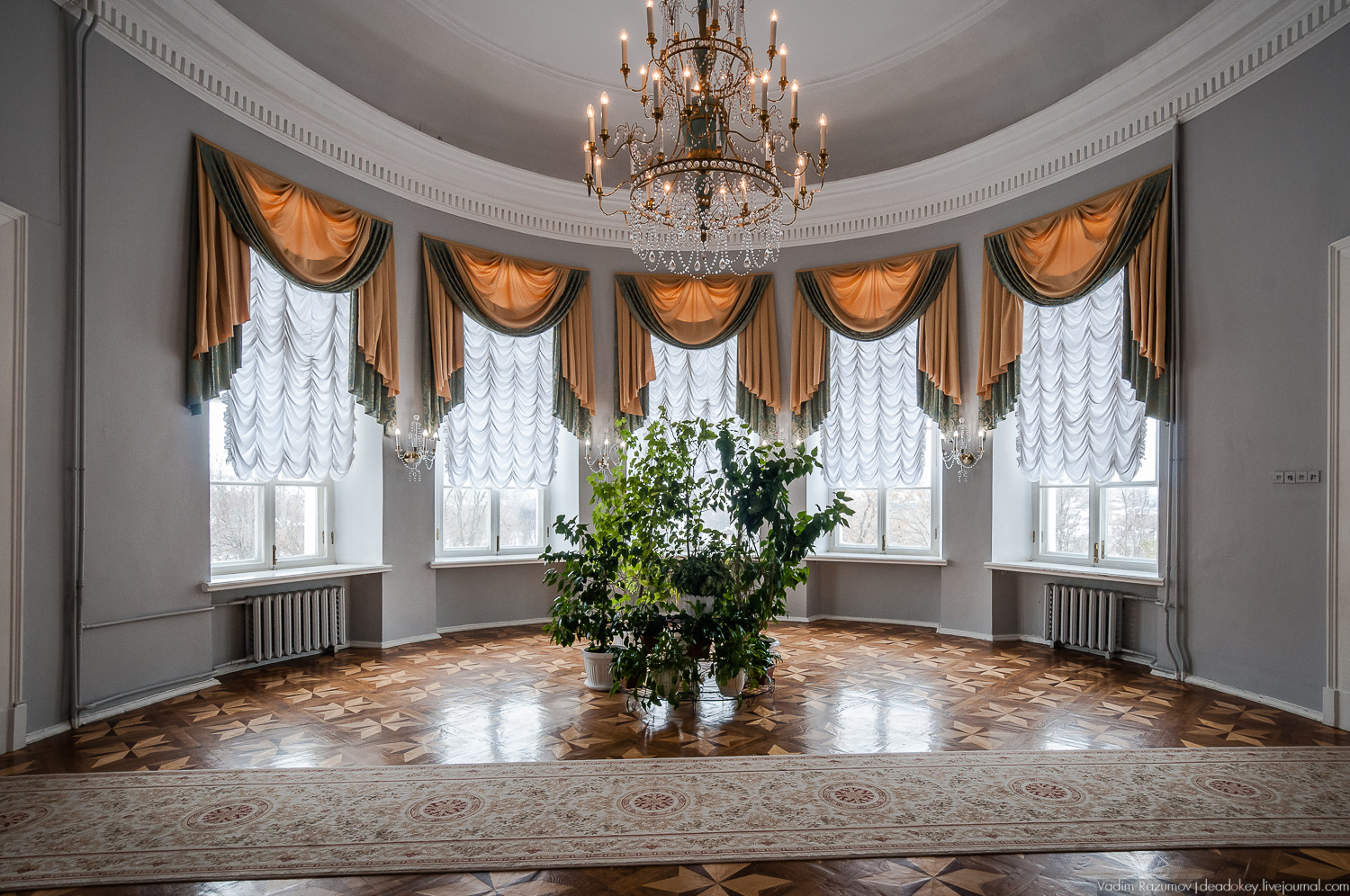 Богородицк, интерьеры дворца