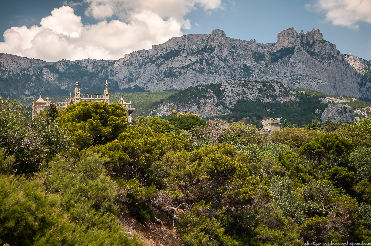 Усадьбы Крыма, открытие моста