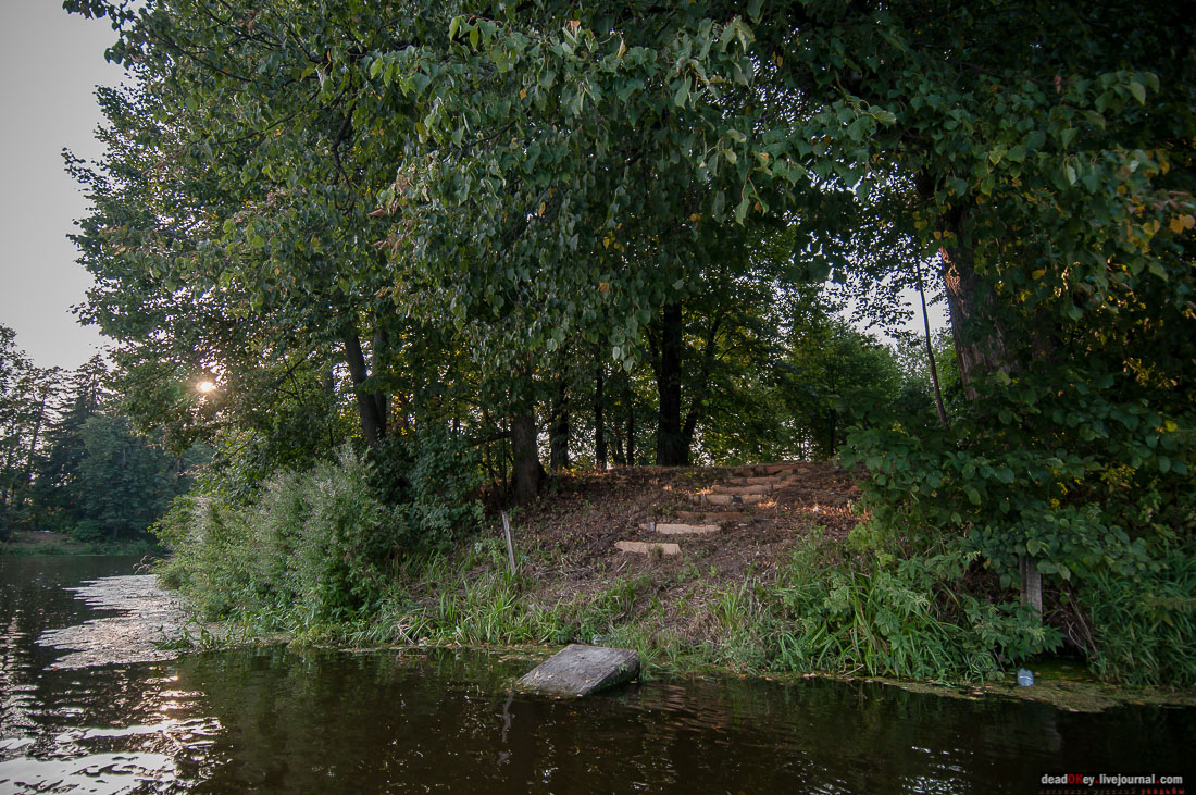 усадьба Марфино - грифонов покрасили