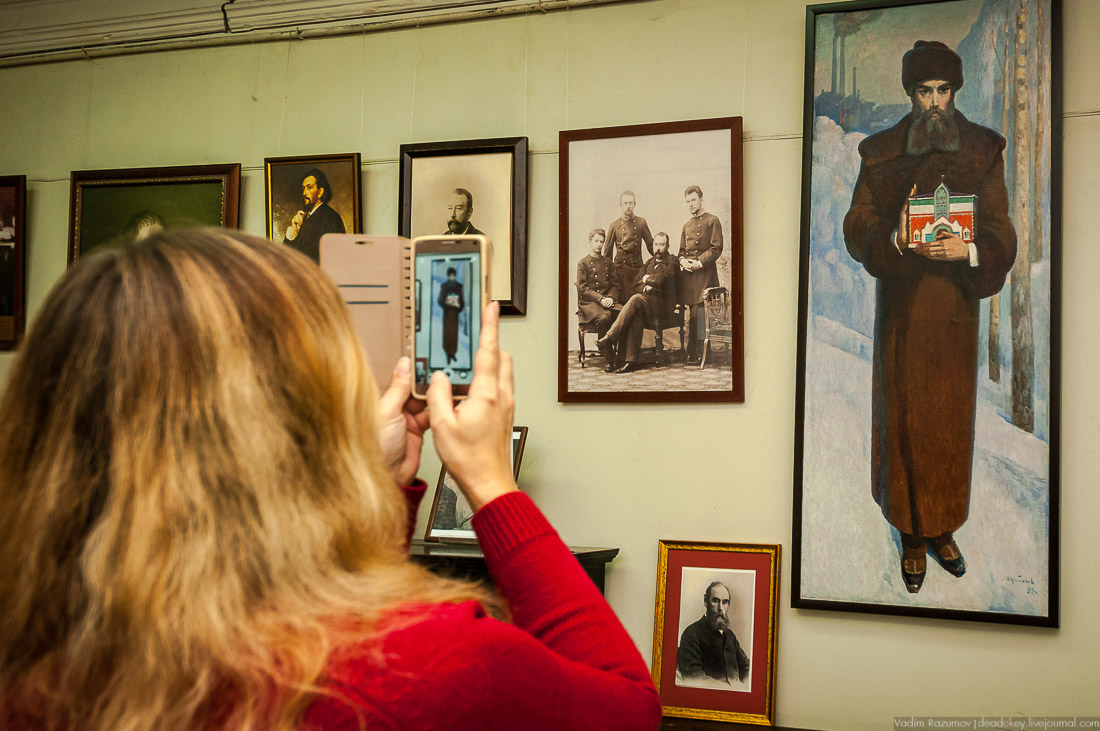 Презентация Промпоезда в Музее меценатов