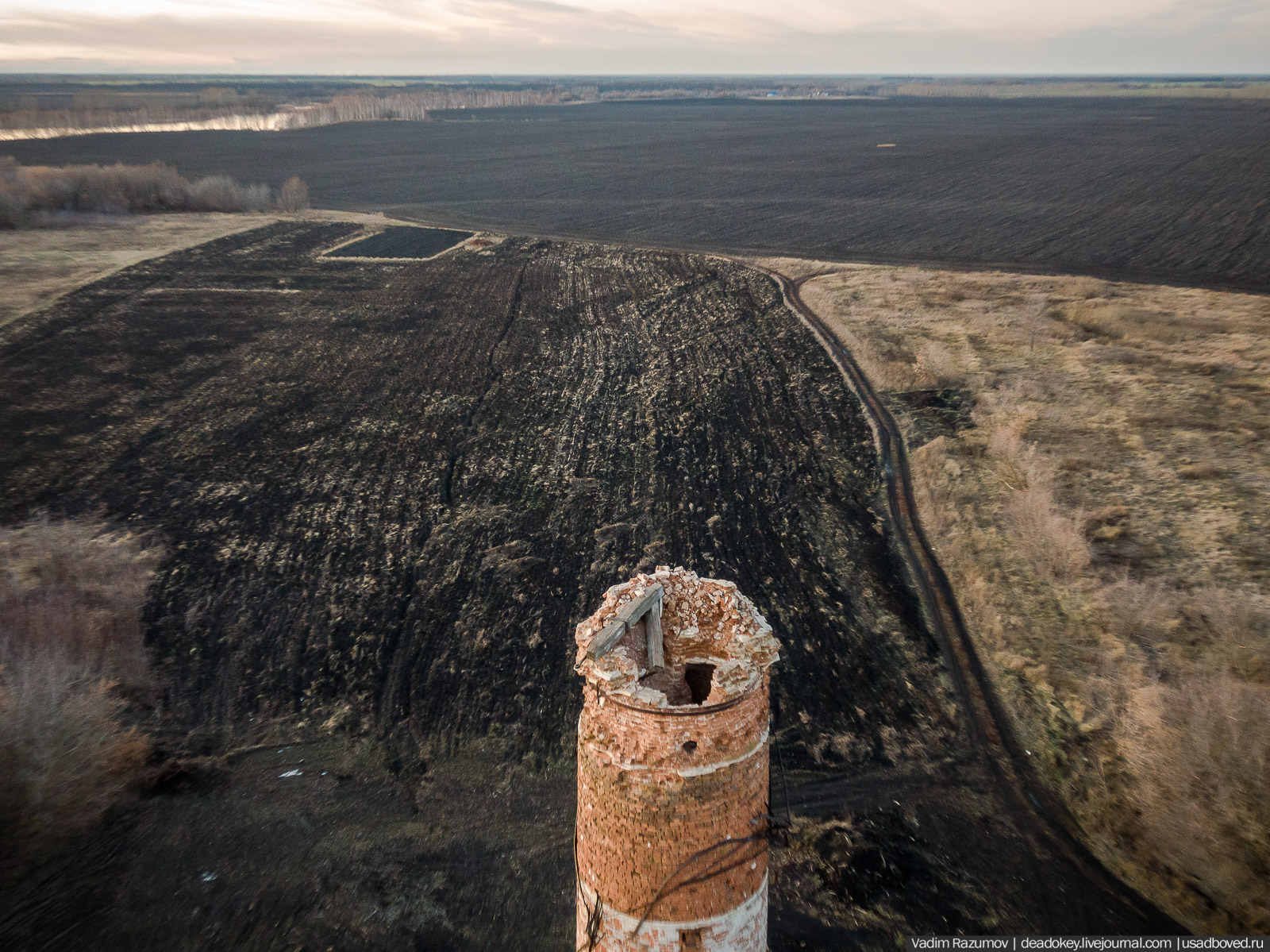 Усадьба Ивановка, колокольня-маяк, Липецкая область, Добринский район