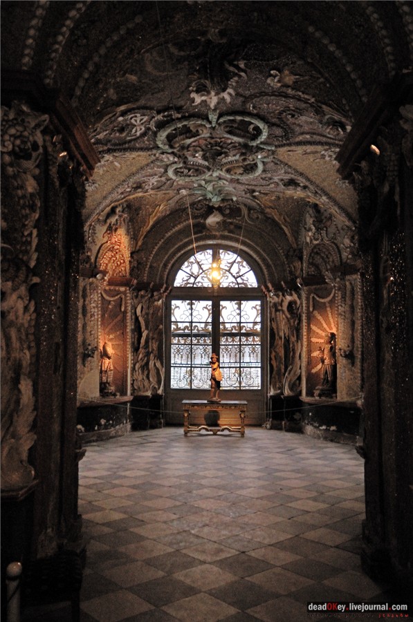 Усадьба Кусково, интерьеры грота