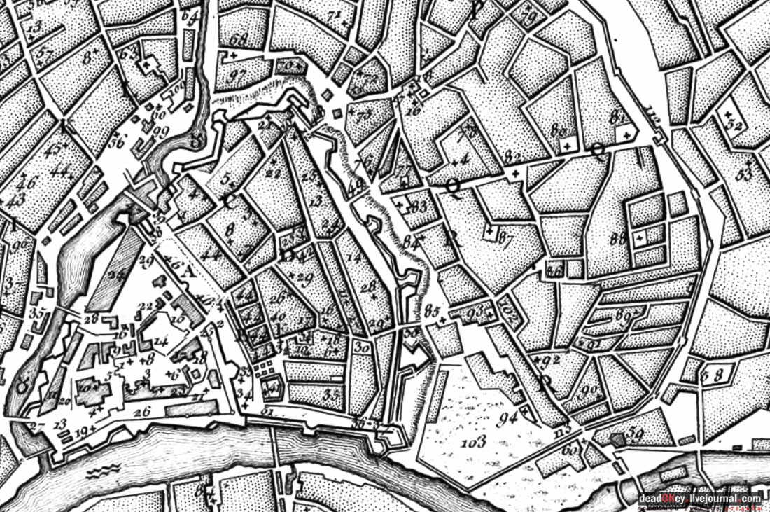 усадьба Городская усадьба К. Б. Науша — Е. П. Пуговкиной (конец XVIII — начало XIX века; начало XX века, архитектор А. В. Красильников), Большой Спасоглинищевский пер., д. 3