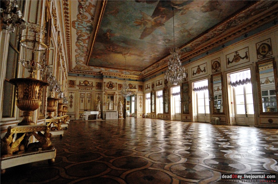 усадьба Кусково, интерьеры Дворца