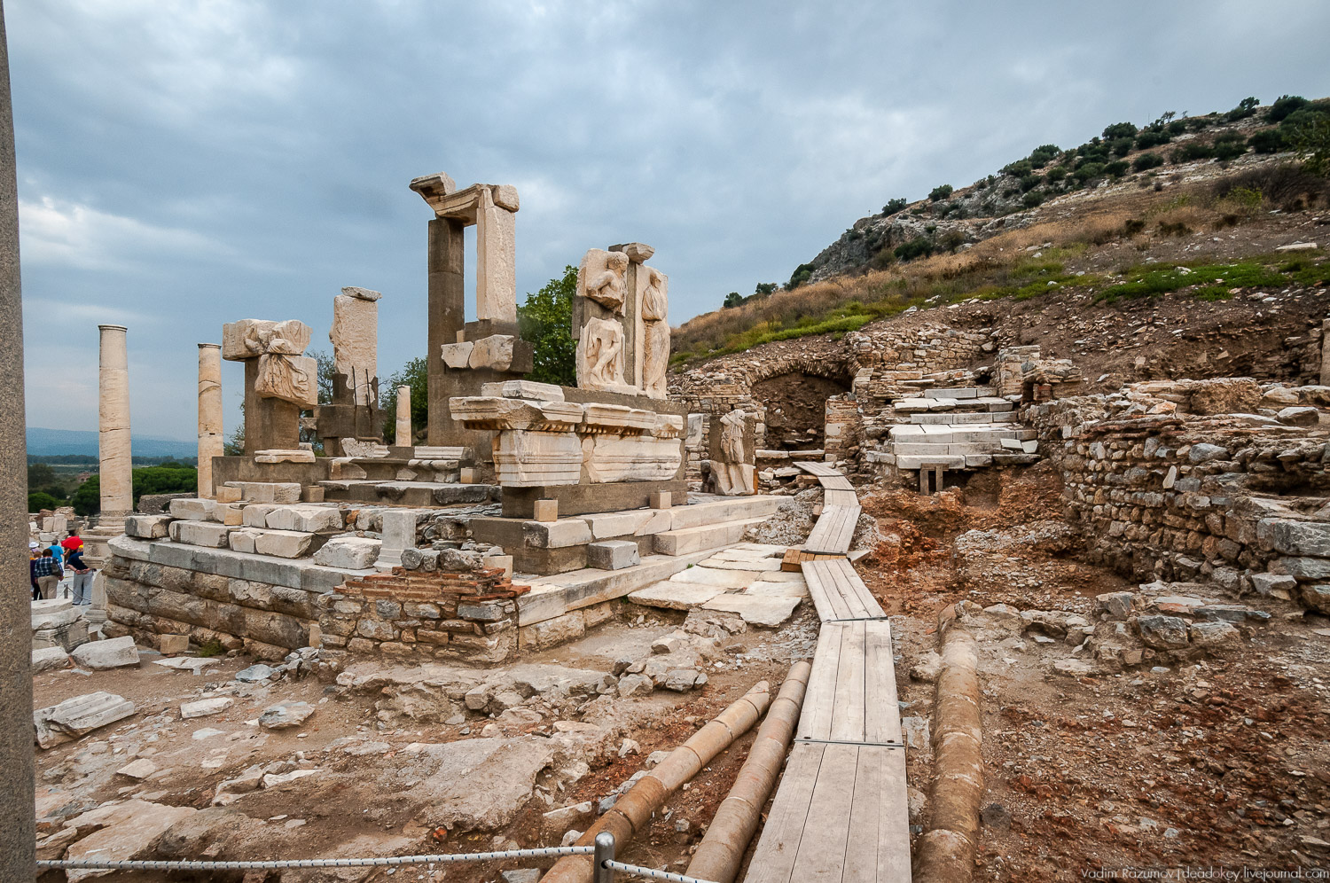 Эфес, античные руины, Турция