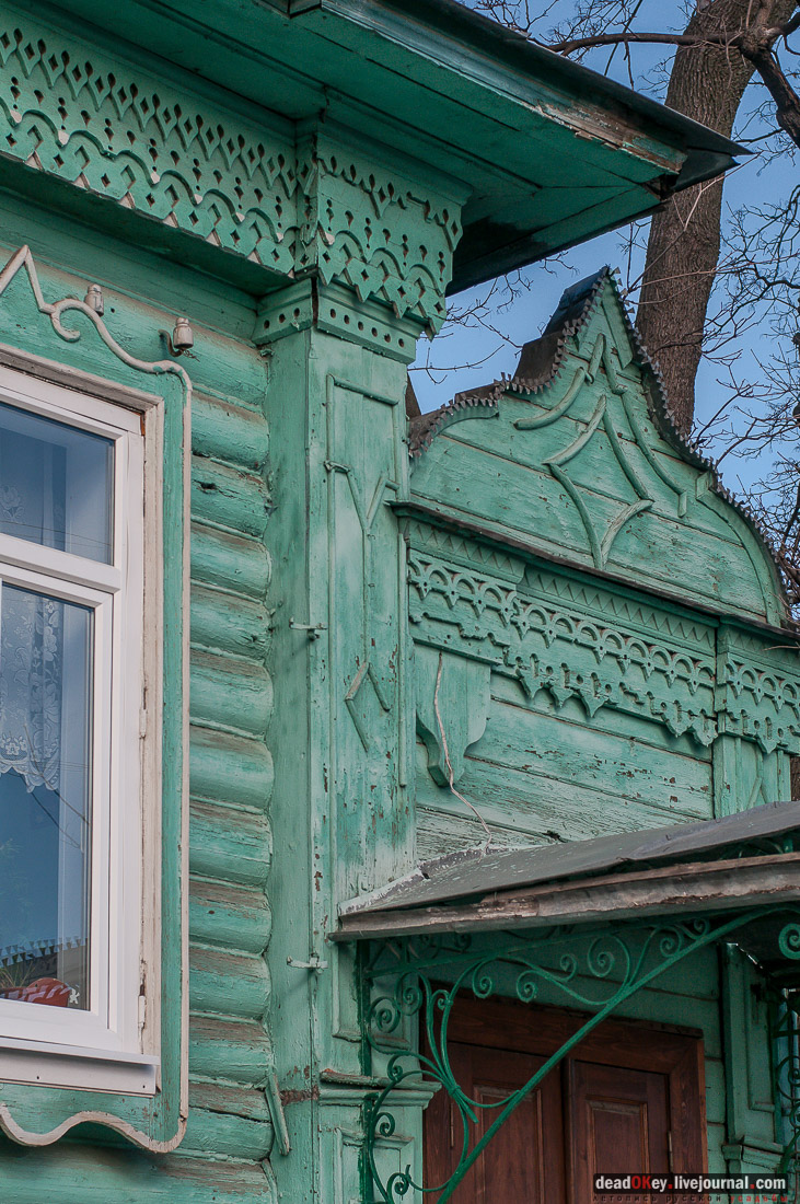 деревянные наличники Ельца, елецкий деревянный наличник