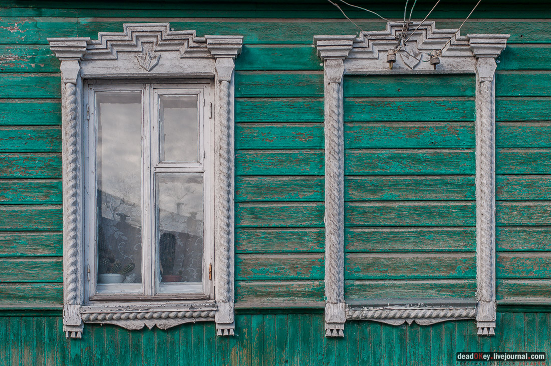 деревянные наличники Ельца, елецкий деревянный наличник