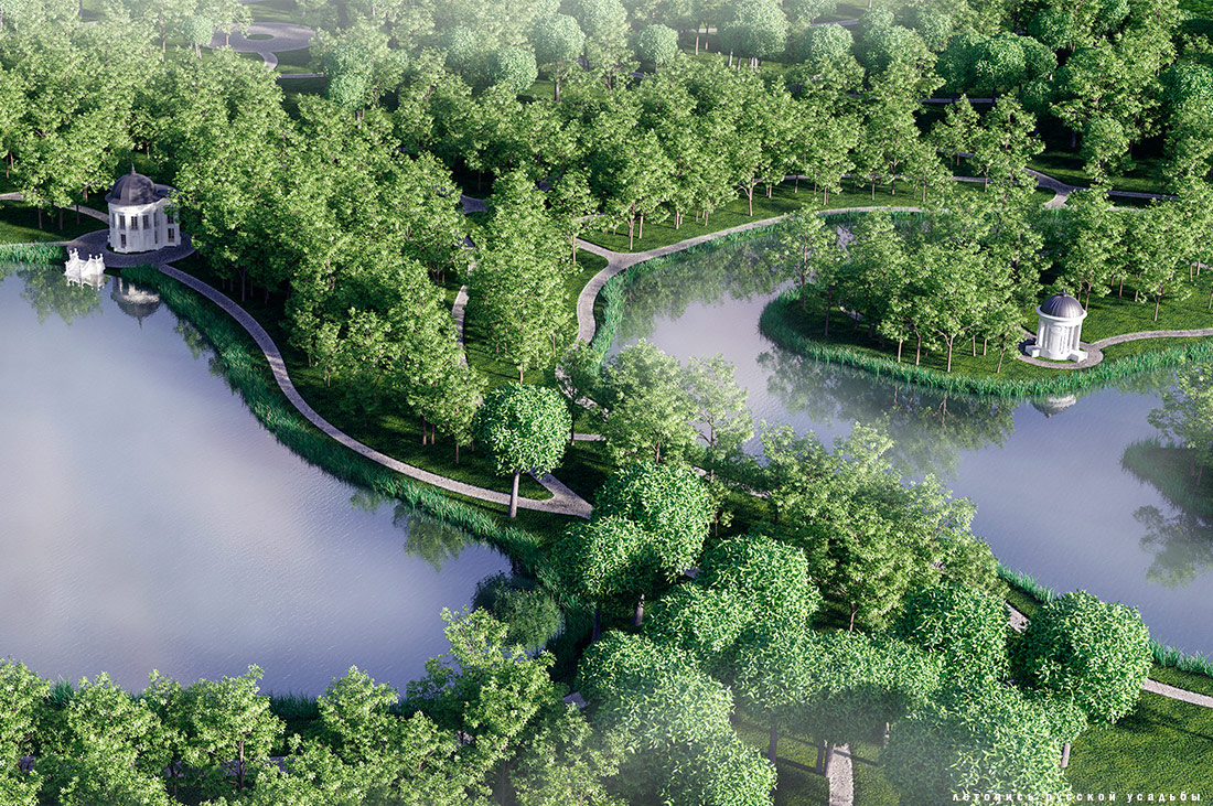 Зодчество 2016. Проект усадьба Быково, Дарина Киреева