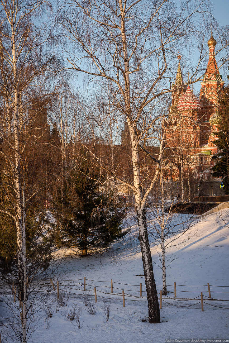 Москва, парк Зарядье