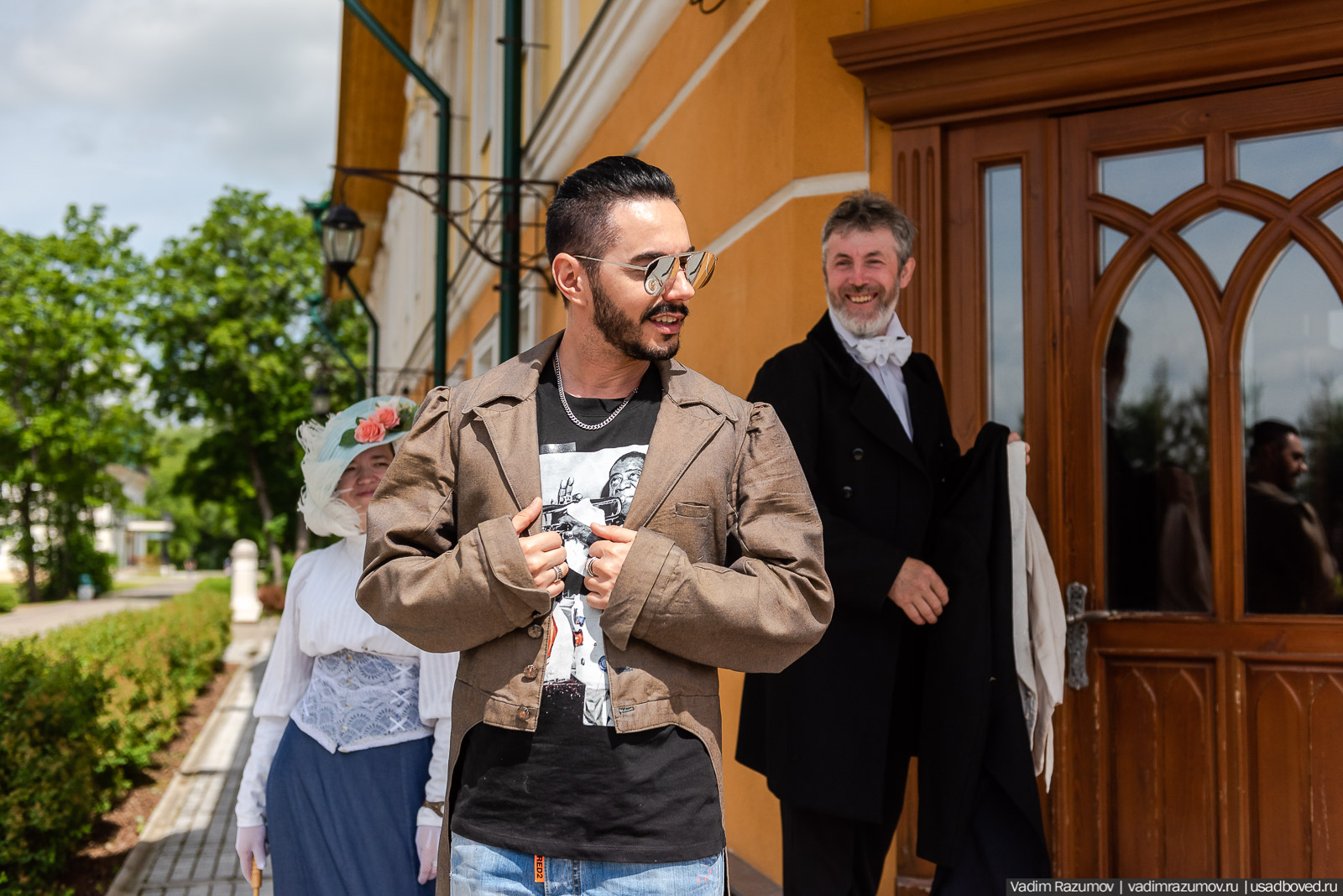 усадьба Воронино, съемка передачи Орел и Решка