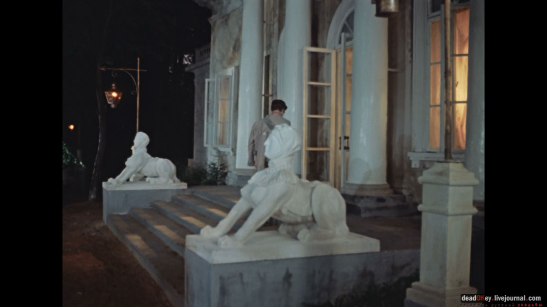 усадьба УДИНО, ОЛЬГОВО и НИКОЛЬСКОЕ-ОБОЛЬЯНИНОВО в фильме Гусарская баллада, 1962 год