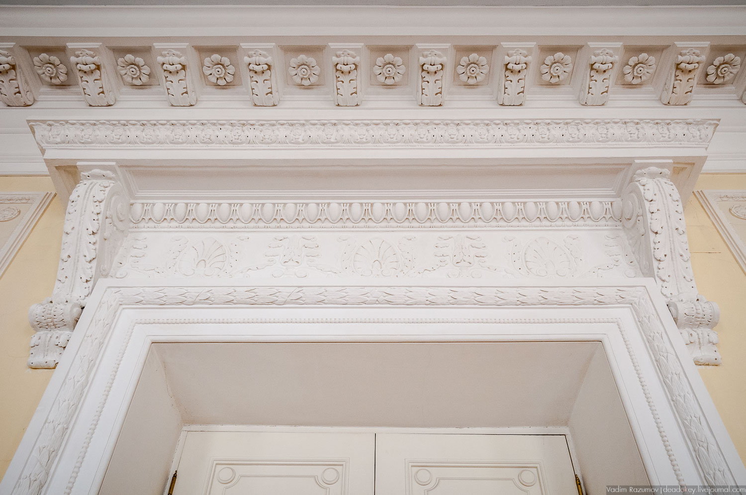 усадьба Введенское, интерьеры главного дома, Фото Вадим Разумов, Летопись Русской усадьбы