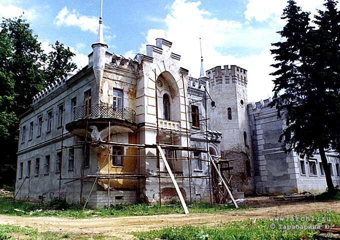 усадьба Кирицы, Рязанская область, архитектор Ф.О. Шехтель