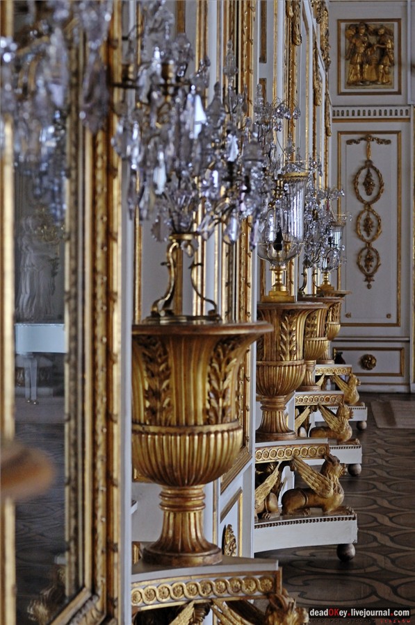 усадьба Кусково, интерьеры Дворца