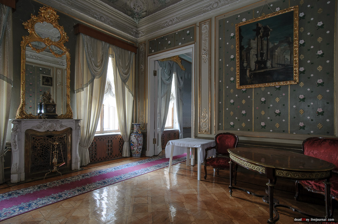 усадьба Коншиных, ул. Пречистенка д.16/2. Дом ученых. Интерьеры усадьбы.