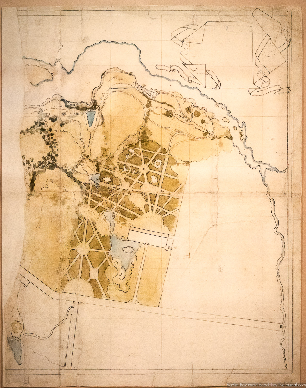 акварели А.Т. Болотова, Богородицк, ГИМ