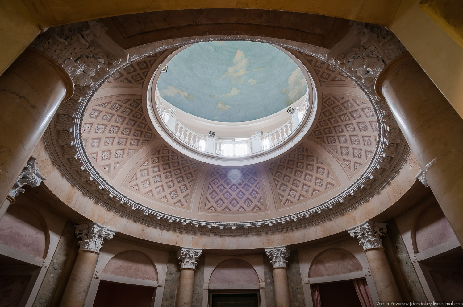 усадьба Братцево, Москва, интерьеры главного дома