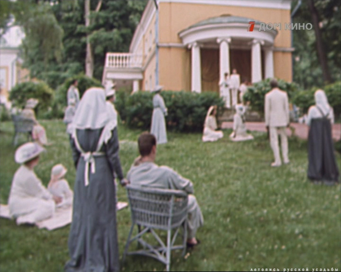 Фильм Машенька (1991), усадьба Горки Ленинские (Вышние Горки), Московская область, Ленинский район.