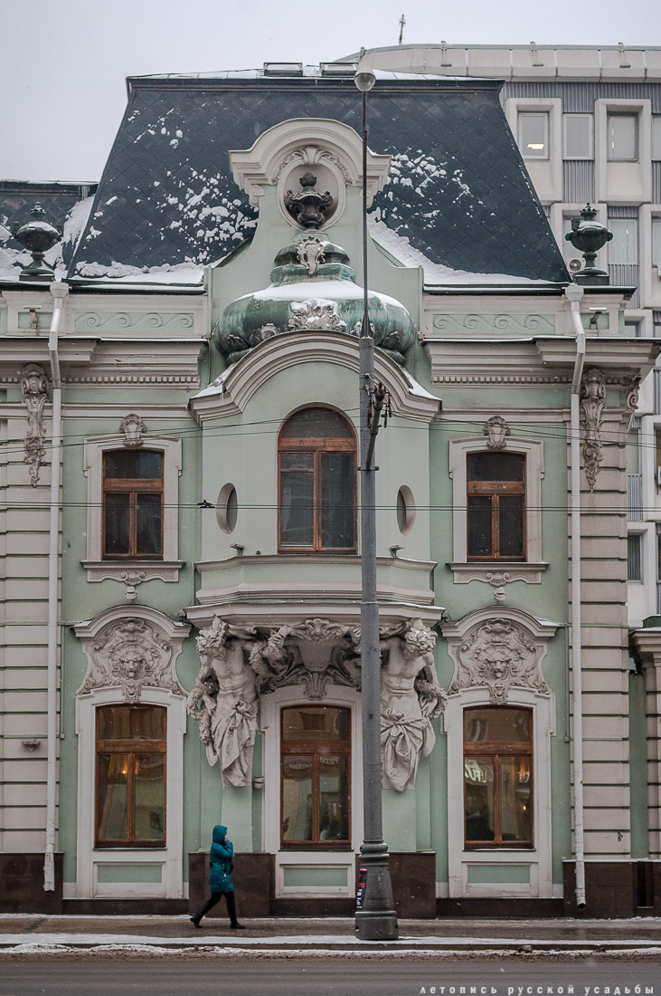 Интерьеры дома купцов Кузнецовых после реставрации, г. Москва, ул. Проспект Мира, д. 41, стр. 1.