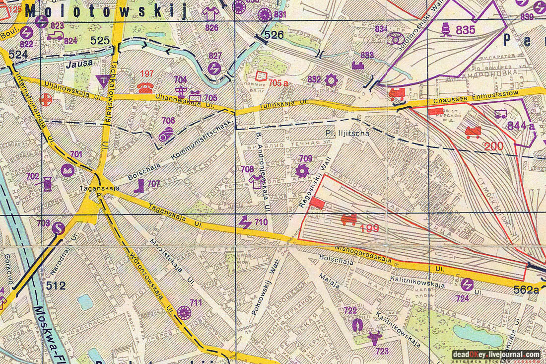 улица Школьная (1-я Рогожская улица), г. Москва, Рогожская слобода