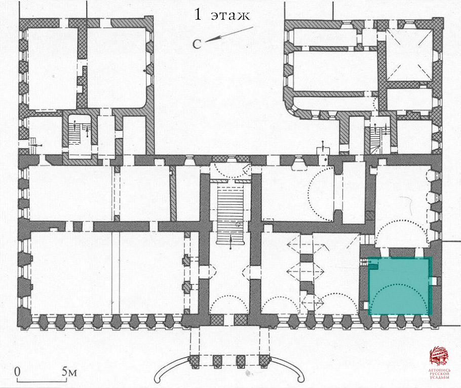 усадьба, палаты Пожарского, дом Ростопчиных и Денисова Орлова, ул. Большая Лубянка д.14