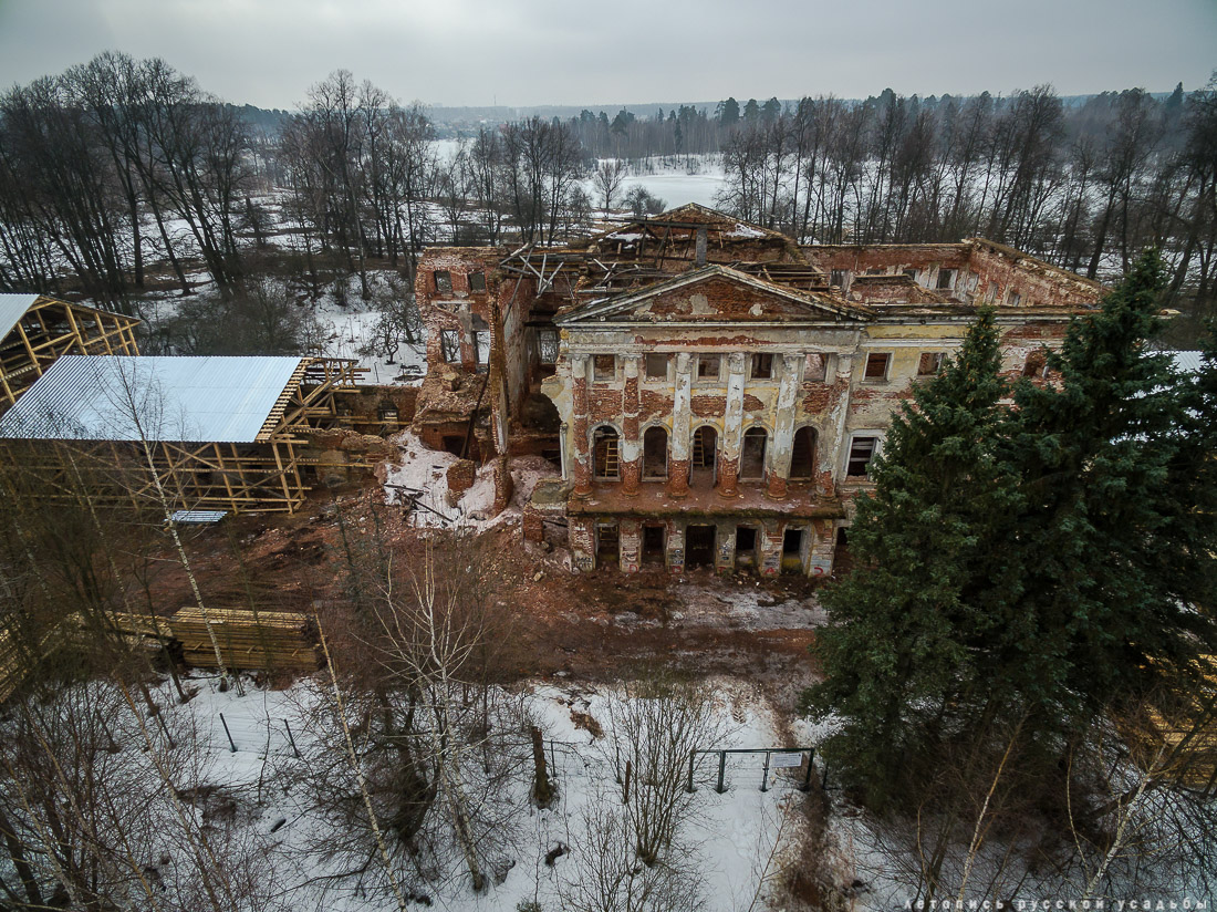 усадьба Гребнево с квадрокоптера