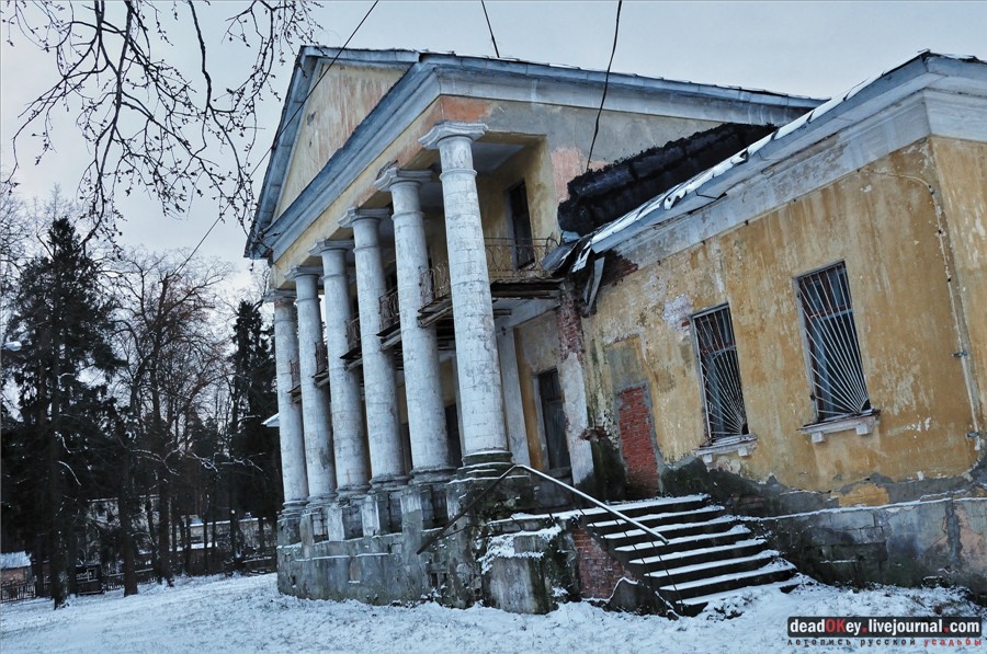 Дорический и тосканский ордера в усадьбах