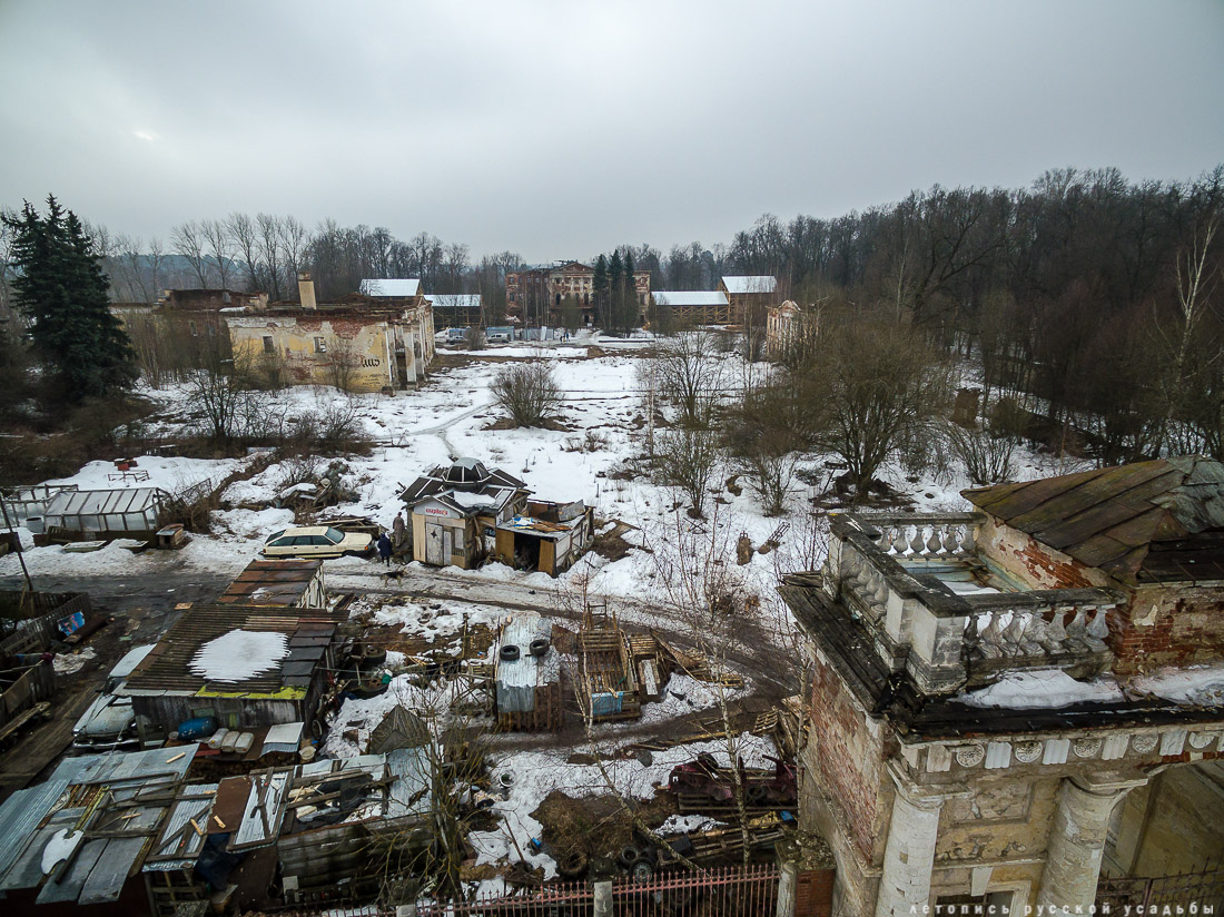 усадьба Гребнево с квадрокоптера