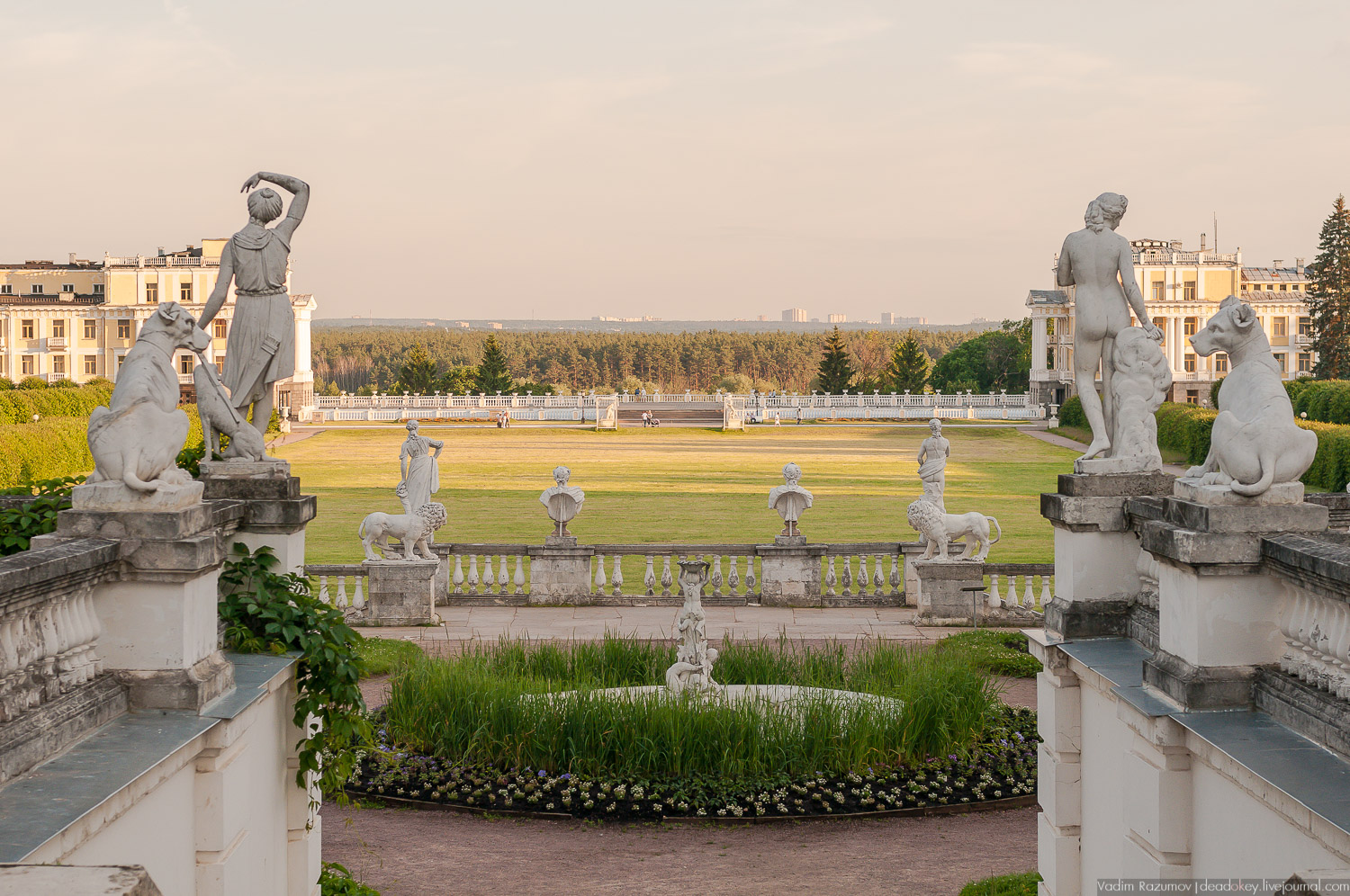 усадьба Архангельское, скульптура