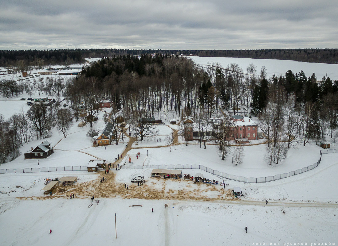 усадьба Мураново. В гости с дроном